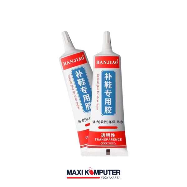 Lem Power Perekat Sepatu Hanjiao Super Kuat Glue Waterproof Cairan Penambal Sandal Sol Shoe Repair