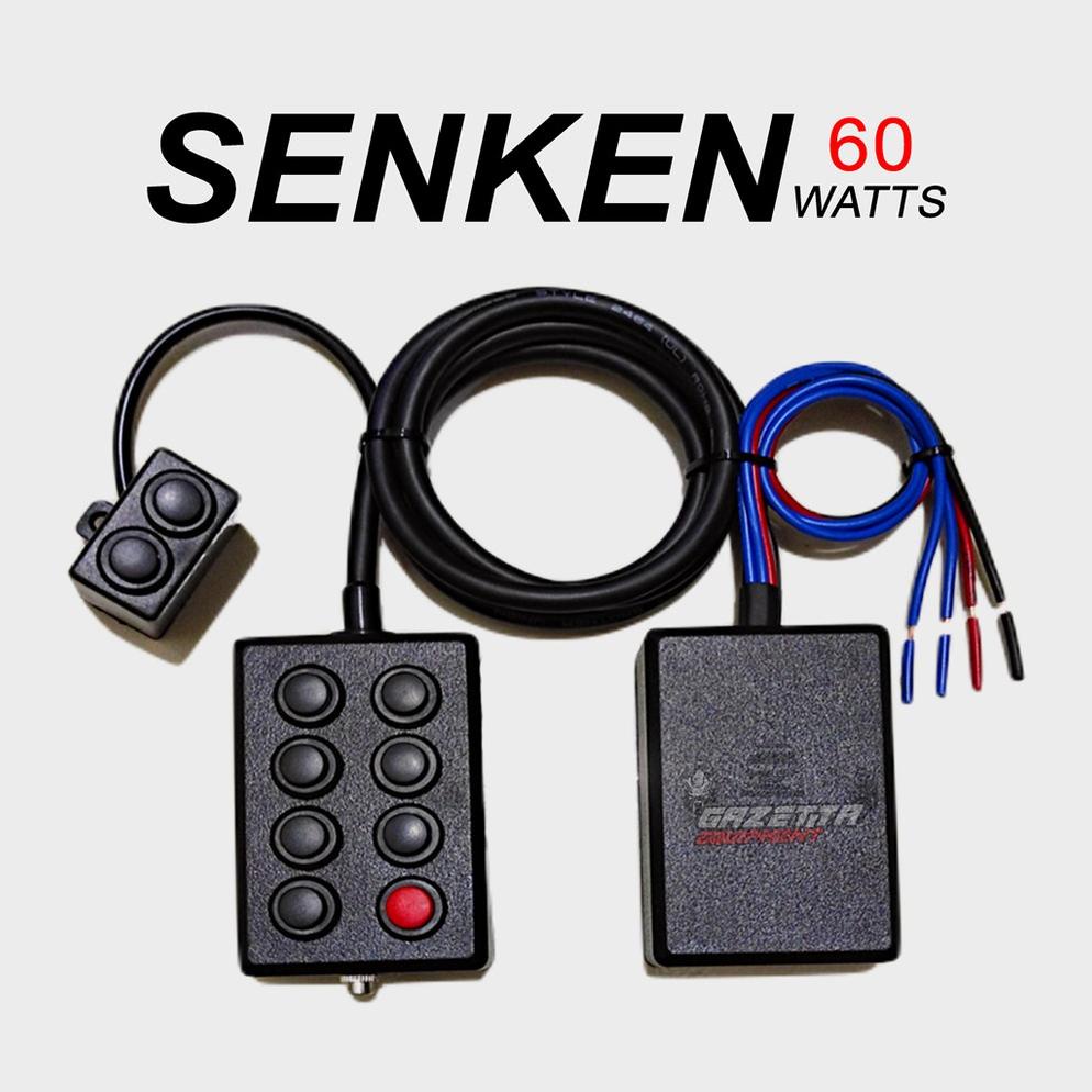 MODUL SIRINE PATWAL SENKEN 60 WATT PLUS MIC AUX MOTOR MOBIL