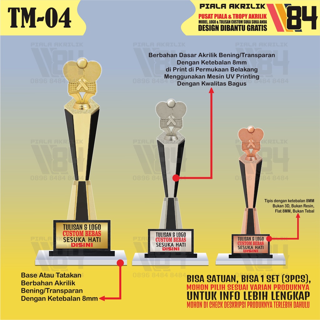 PIALA TENIS MEJA, PIALA PINGPONG, PIALA PING PONG, TROPHY TENIS MEJA, TROPHY PINGPONG, TROPHY PING P