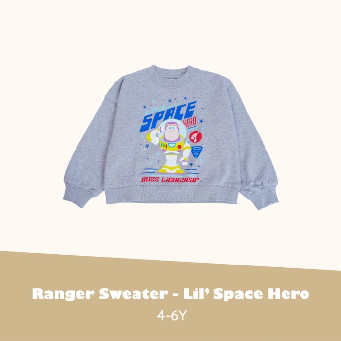 SOLERAM [TOY STORY COLLECTION] - RANGER SWEATER - LIL' SPACE HERO