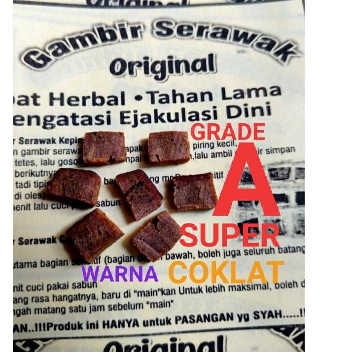 

Gebyar promo Gambir serawak Malaysia Original Grade A