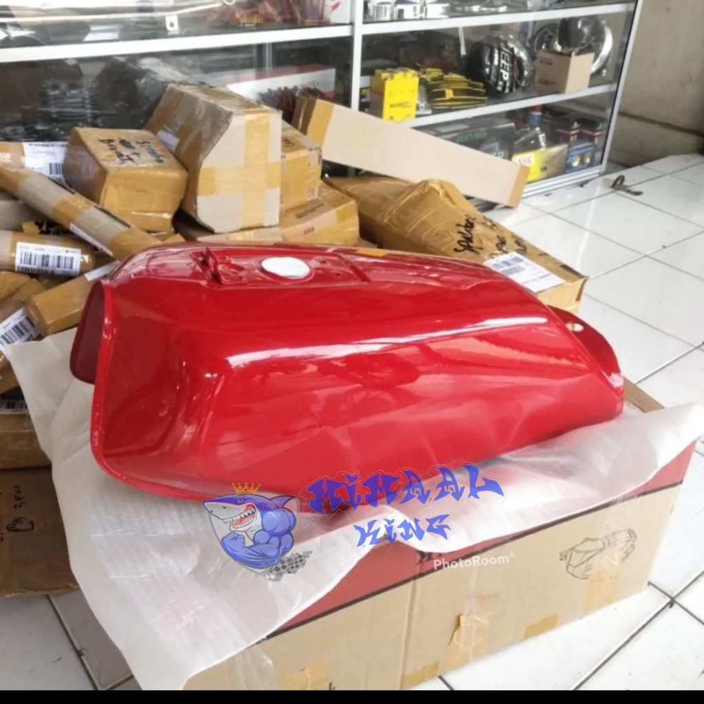 tangki tengki rx king merah maroon