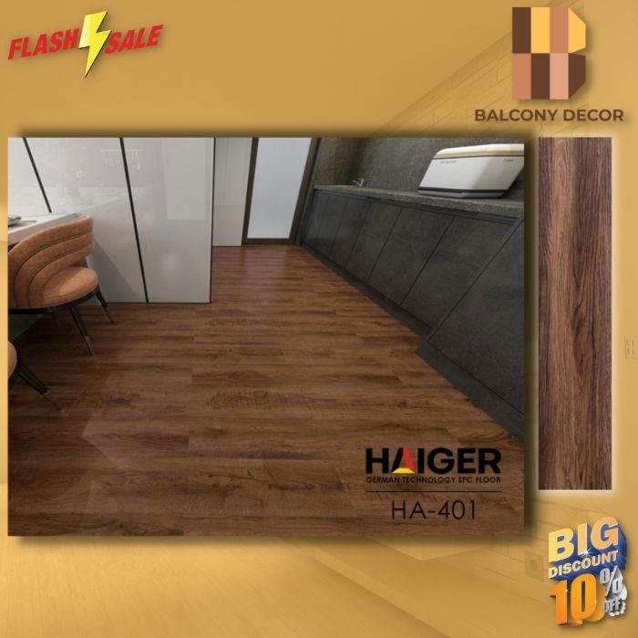Floor Lantai Kayu Spc Haiger 4Mm