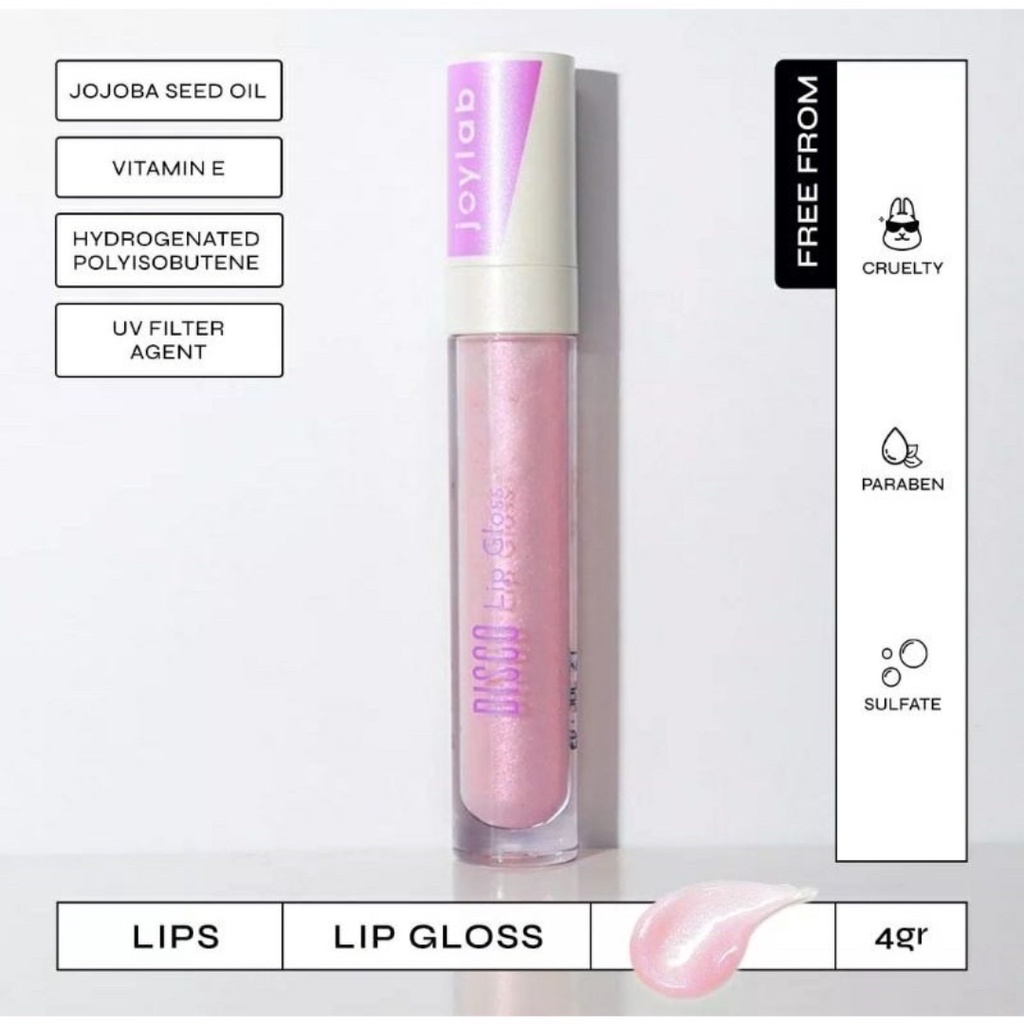 JOYLAB Disco Lip Gloss Lipgloss (Expired 03/2023)