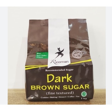 

RICOMAN DARK BROWN SUGAR 1 KG