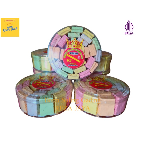 

Brem Suling Gading Asli varian 5 Rasa kemasan Toples