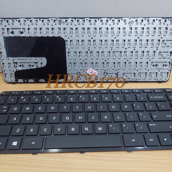 Keyboard Laptop HP Pavilion 14D10 14-n214tu 14-n266tx Frame -HRCB