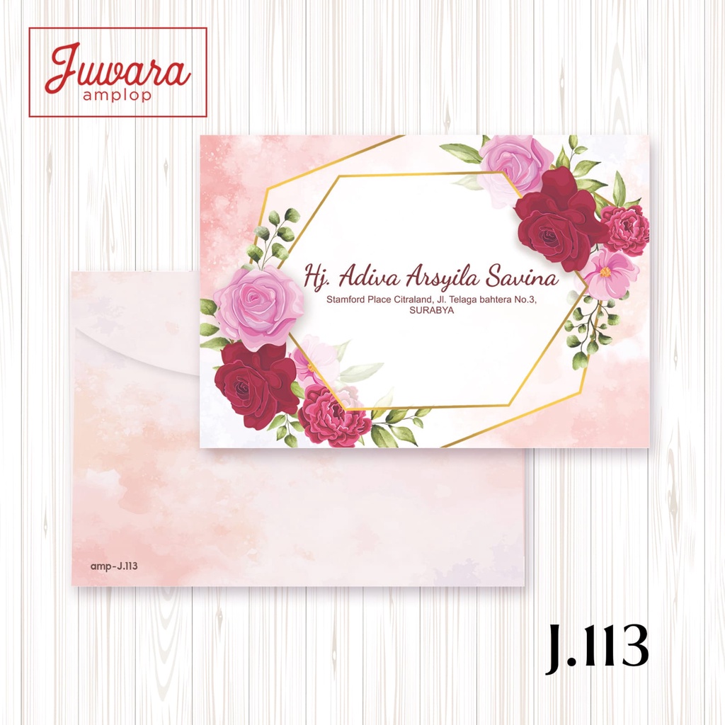 

Amplop Juwara atau Angpau Juwara kode J 113 muat uang kertas harga termurah