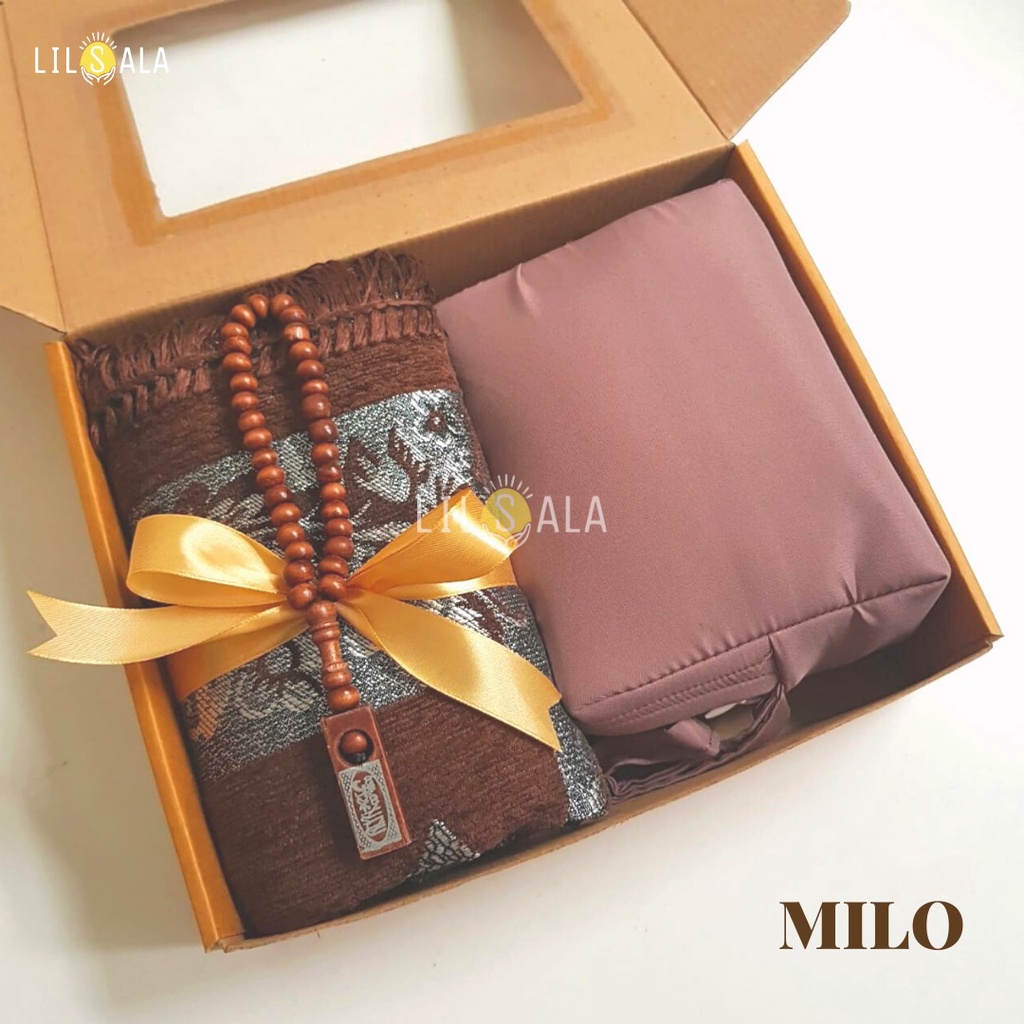 [BARKA] Hampers Idul Fitri Sajadah dan Mukena Travel Kanaya Seserahan Parcel Ramadhan Lebaran Kado Perempuan