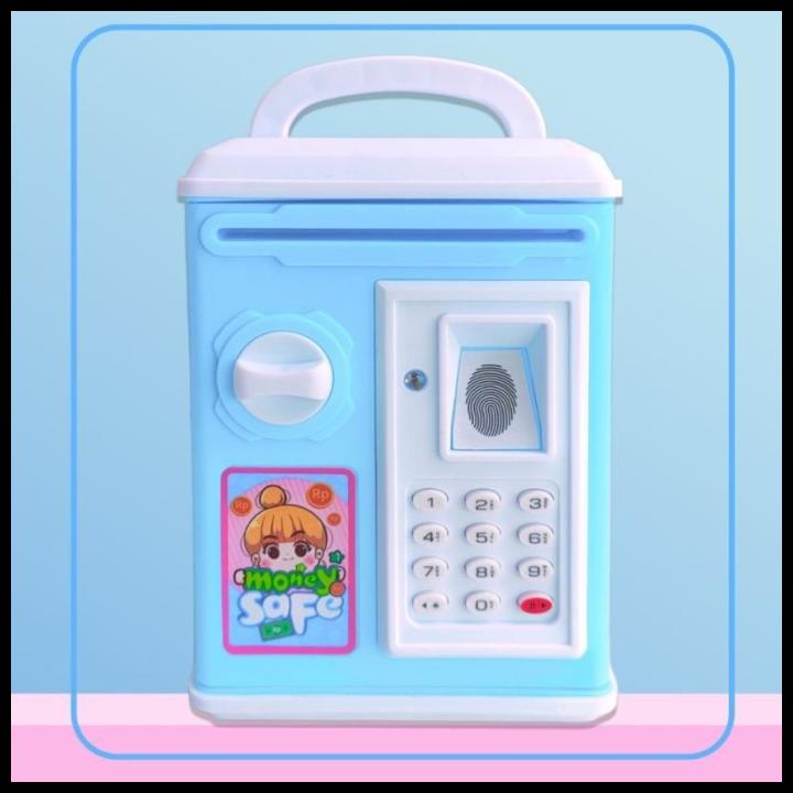

( Bisa Cod ) Mainan Anak Money Safe Celengan Tabungan Mini Brankas Ya3