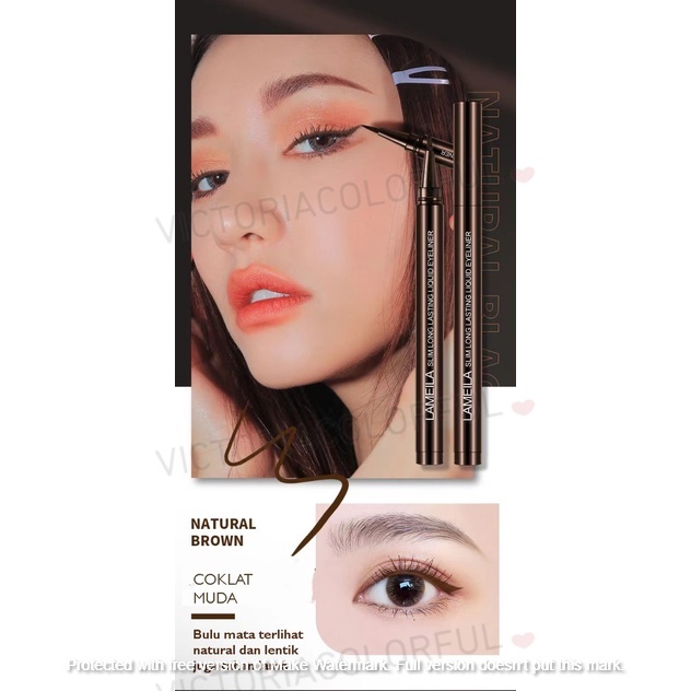Lameila~Eyeliner Slim Long Lasting Liquid