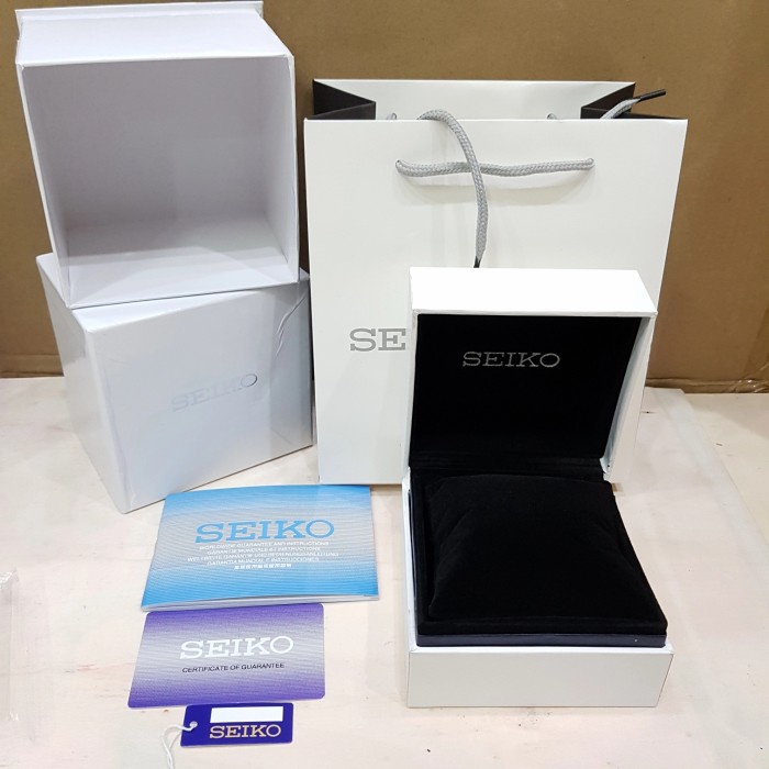 Terlaris Box Jam Seiko Original /Kotak Jam Seiko Original Box Seiko