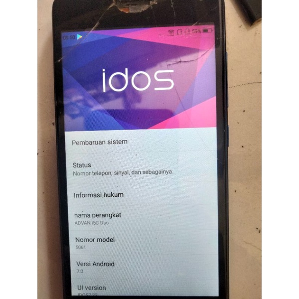 ho advan i5c duo minus ts