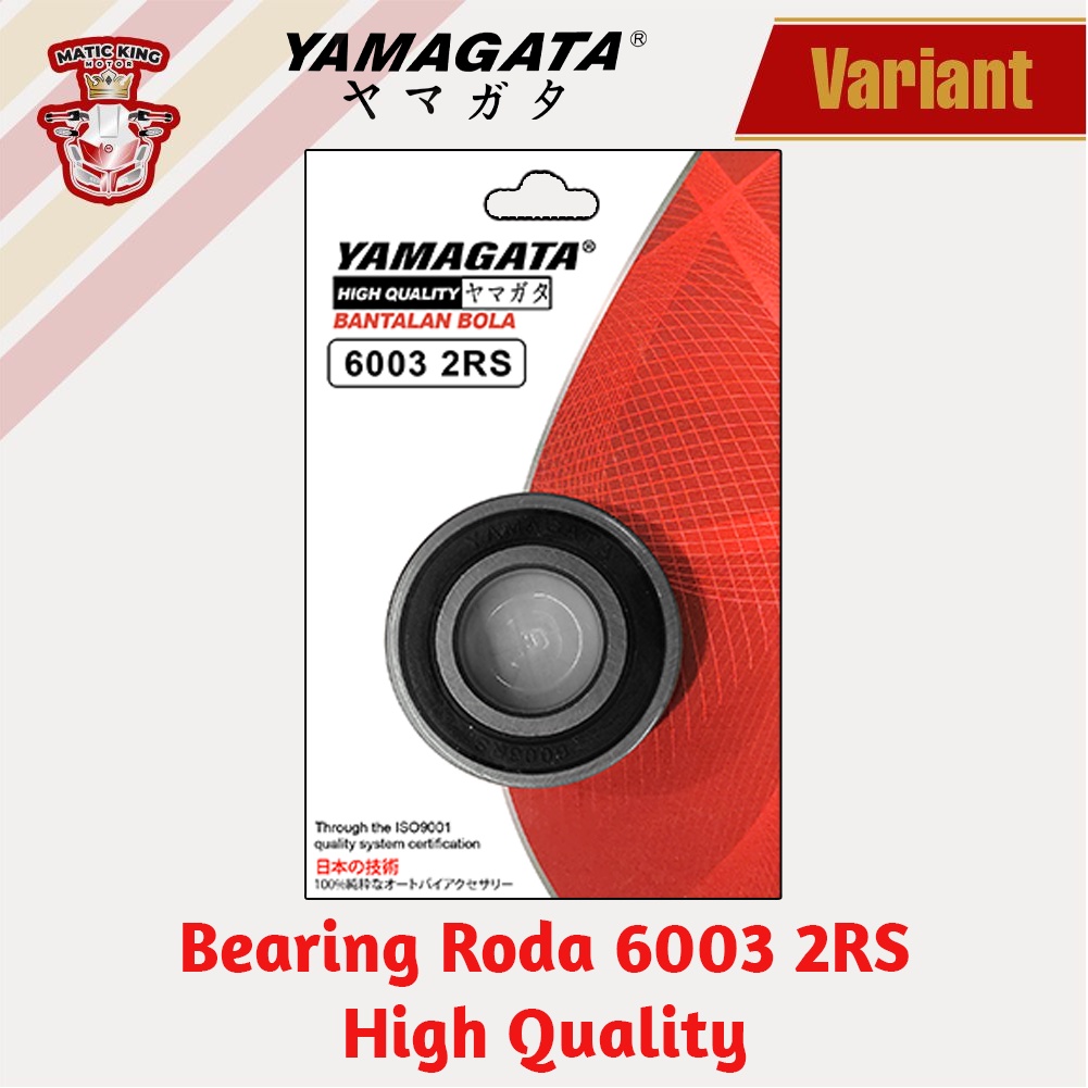 Bearing Laher lahar 6003 2RS Sasis Mio Fino X-Ride Yamagata