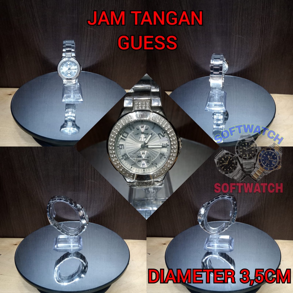 JAM TANGAN ARLOJI GUESS ASLI 100% ORIGINAL WANITA