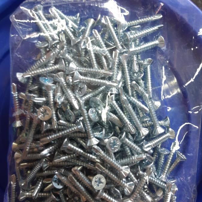 sekrup roofing 1" 2.5cm