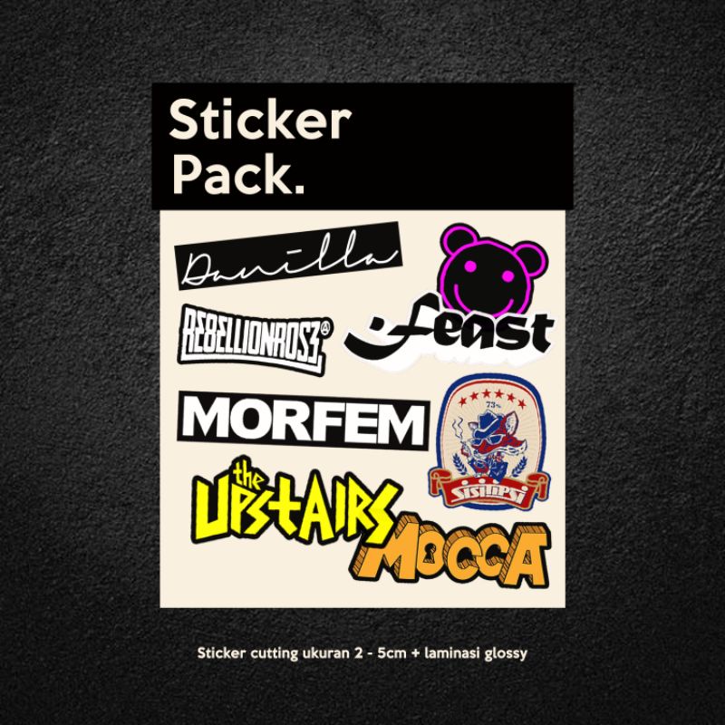 STICKER BAND / STICKER HELM / STICKER HP / STICKER LAPTOP / STICKER CUSTOM