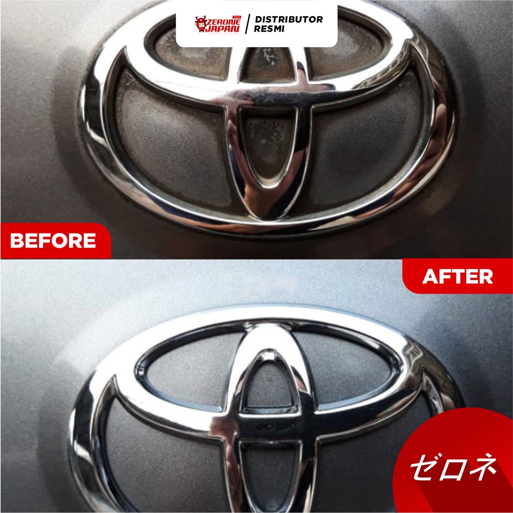 Cleaner Zerone Japan Paket Pembersih Lampu Mobil Pembersih Jamur Kaca Body Mobil Headlamp Glass