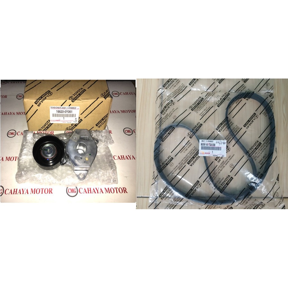 Tensioner Belt + Fan Belt Sienta Original