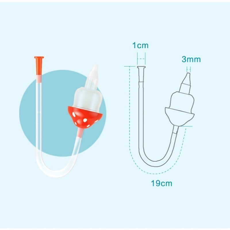 Selang Sedot Ingus Bayi, Alat Pembersih hidung Bayi, Baby Tube Noseclaner