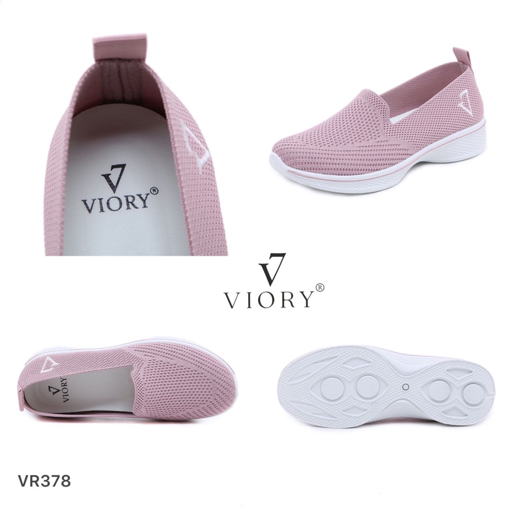 VIORY Sepatu Flat Shoes Wanita #VR378 ORIGINAL