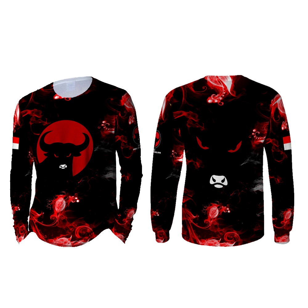 kaos baju premium partai PDI perjuangan pdip sublimation