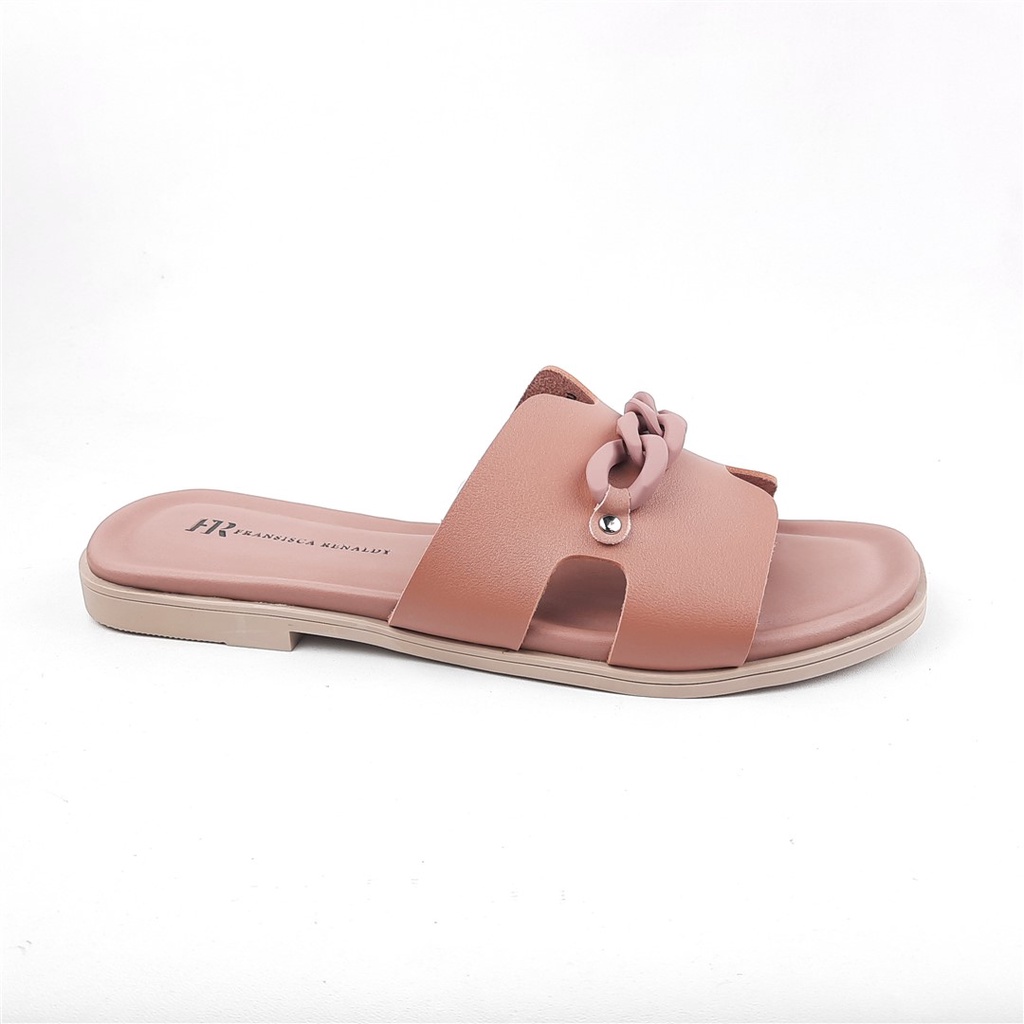 Sandal slop Flat wanita Fransica &amp; renaldy L.reyna.03/02 36-40