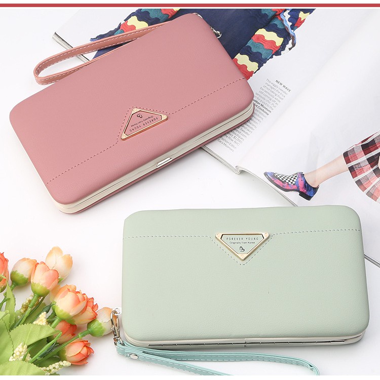 FYGALERY N2328 Dompet HP Wanita Dompet Panjang Elegan Fashion Korea Murah