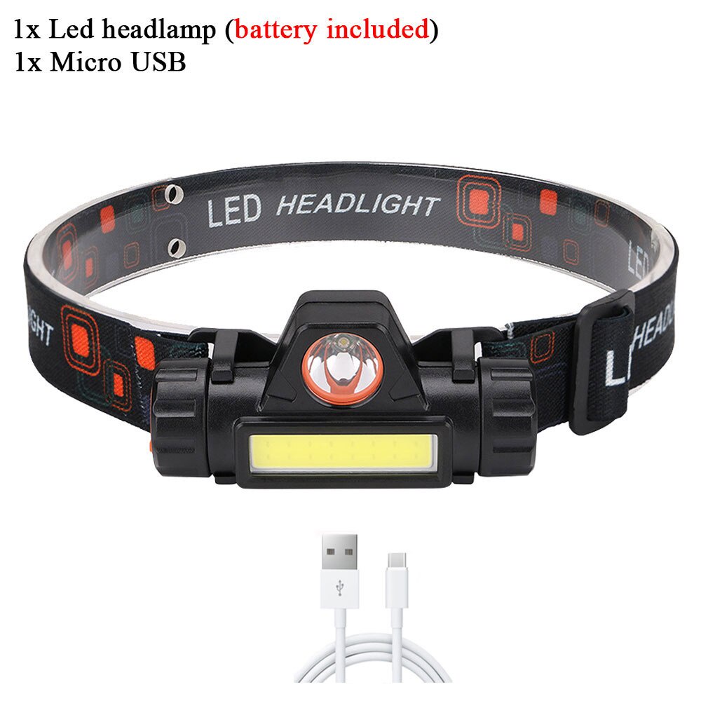 LAMPU SENTER KEPALA TAHAN AIR / LAMPU KERJA  RECHARGEABLE  LED HEADLIGHT BR72