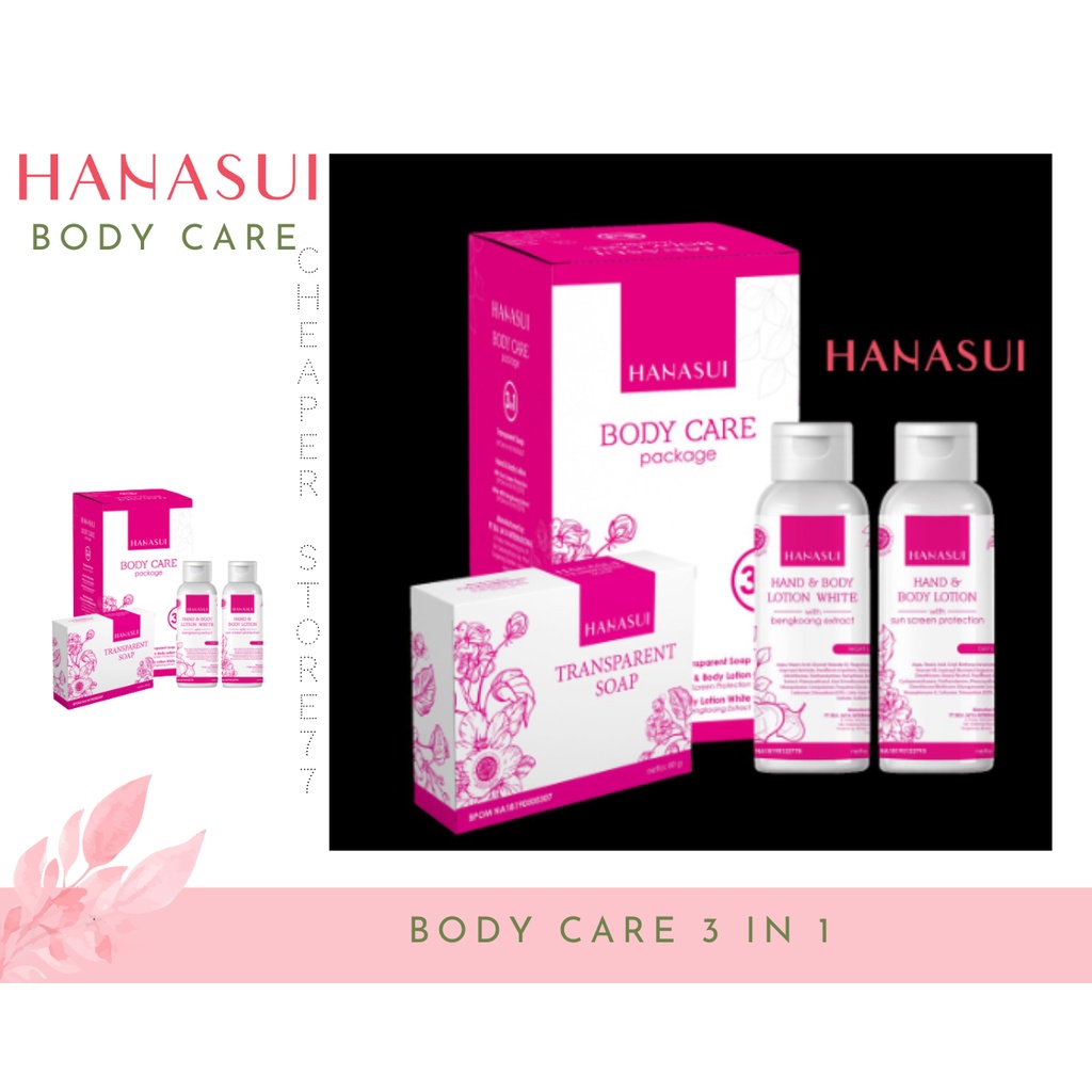 HANASUI - BODY CARE 3 IN 1