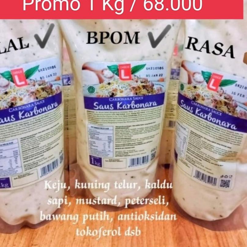 

Harga Bersaing Saus spaghetti pasta daging karbonara carbonara sauce 1kg