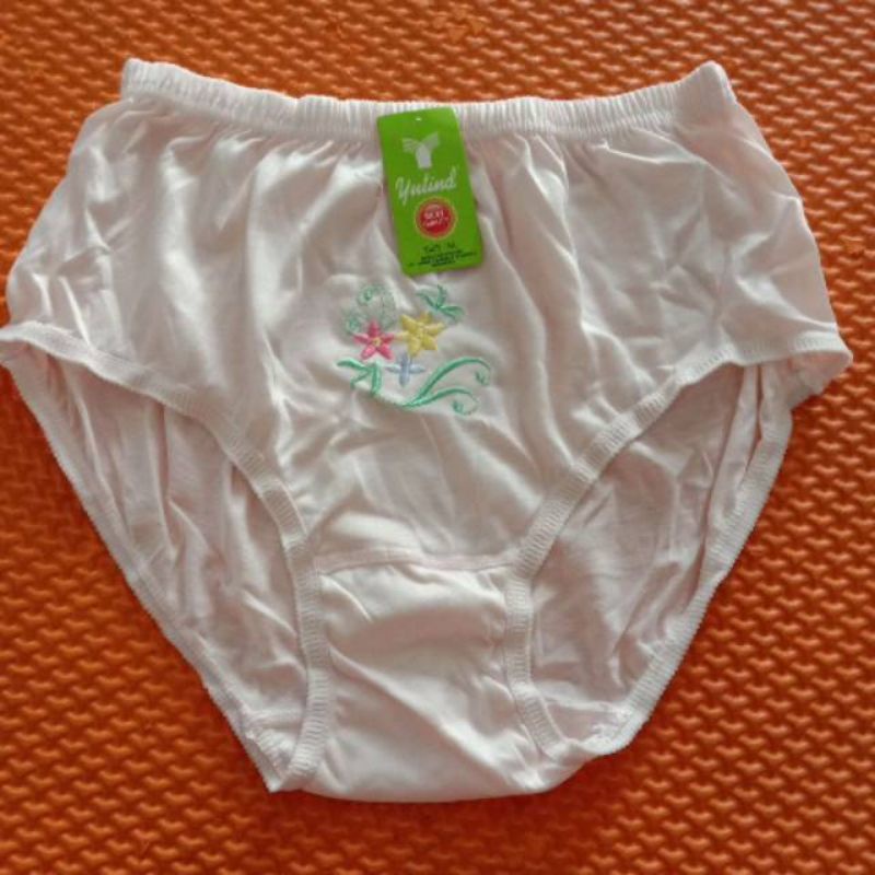 6pcs CD WANITA MEREK YUTIND MOTIF BORDIR/cd wanita motif bordir bahan katun soft