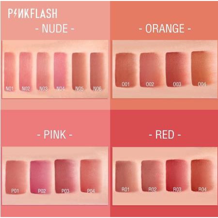 ^ KYRA ^ Pinkflash Long Lasting Matte Lipcream Pink Flash Lip Cream Lipstik
