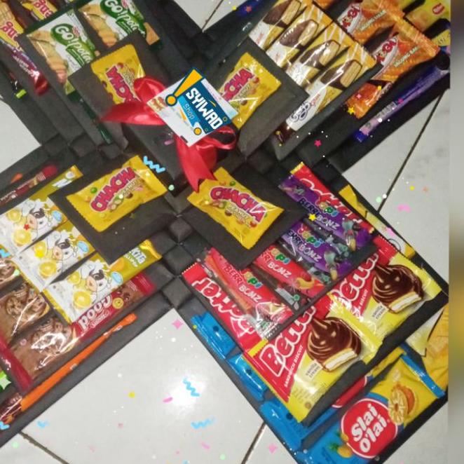 

✥ Explosion box 4 layer+ pull out money ukuran besar ♔