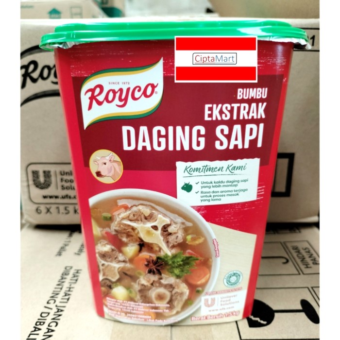 

Royco Bumbu Ekstrak Daging Sapi 1.5 Kg