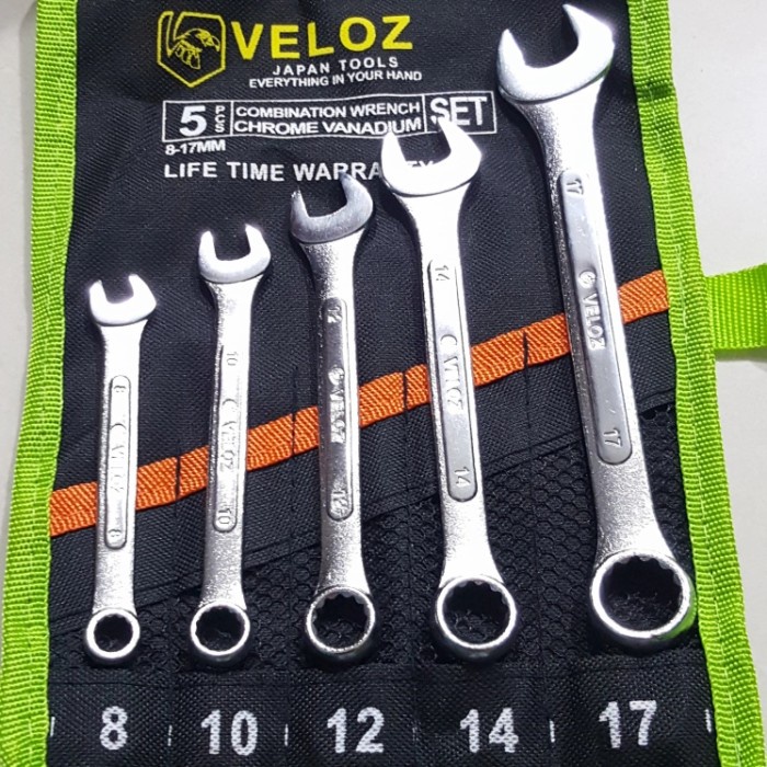 ] kunci ring pas set 5 pc VELOZ