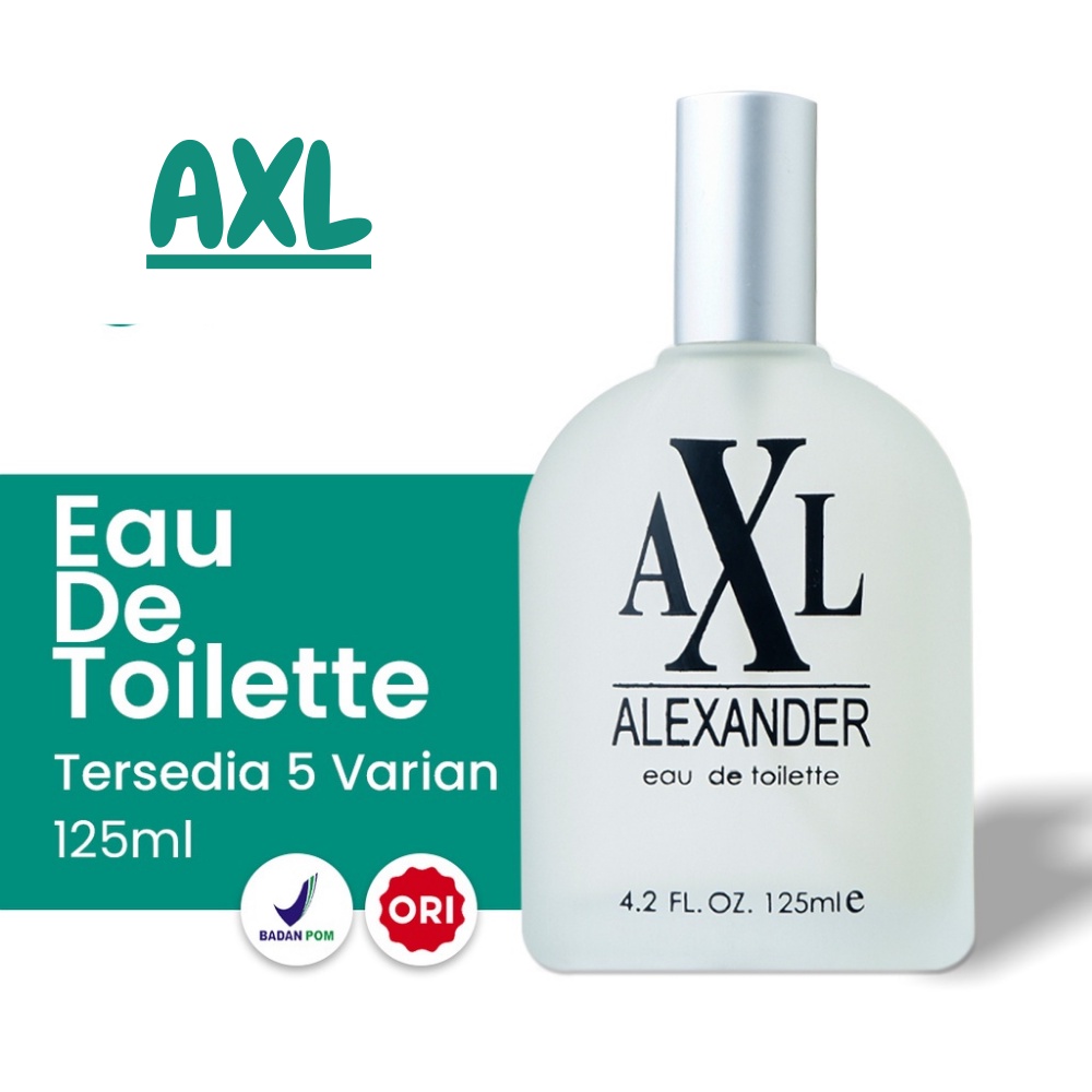 PARFUM AXL ALEXANDER EAU DE TOILETTE EDT 125ML BPOM