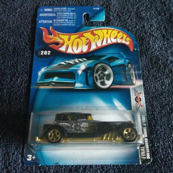 HOT WHEELS DUESENBERG MODEL J 1931. CLASSIC CAR. FINAL RUN. ANTIK