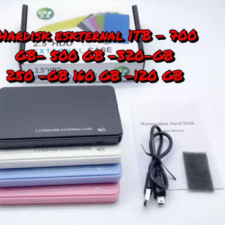 ✦ PROMO Hardisk Eksternal 500 GB 160 GB  250 GB  320 G11B 80 GB 1TB ✲