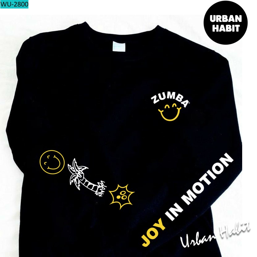 BAJU SENAM ZUMBA LENGAN PANJANG KAOS ZUMBA WANITA / BAJU ZUMBA WANITA / BAJU SENAM MUSLIMAH CSZ - 00