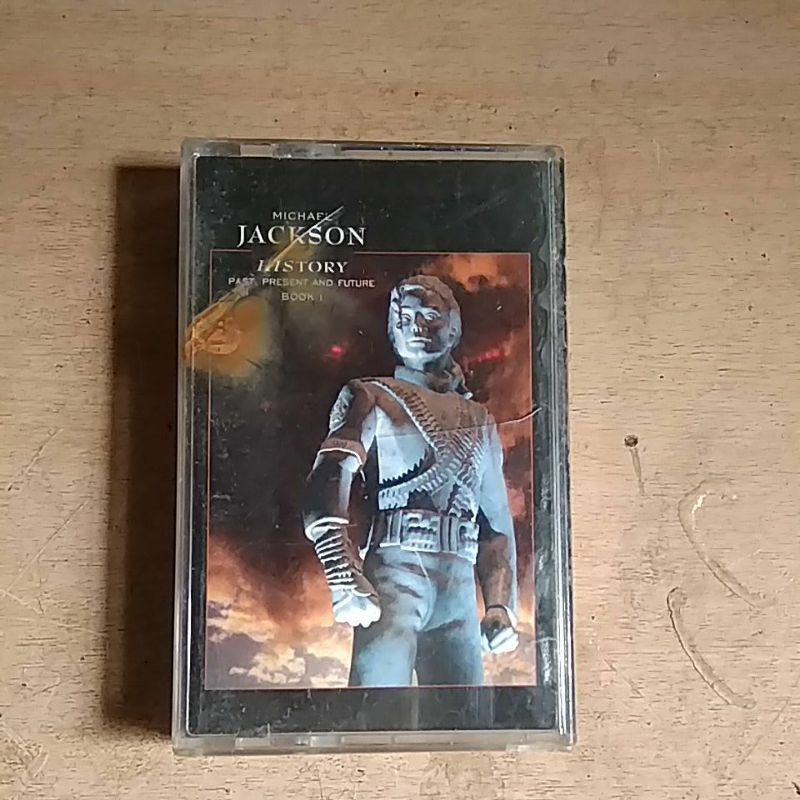 Kaset Album Michael Jackson History Book I, Side 1 - Side 2 - Side 3 - Side 4