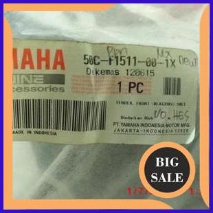 last stok Spakbor Depan Jupiter Mx New Hitam 50C-F1511-00-1X Asli Yamaha 140ZZ3