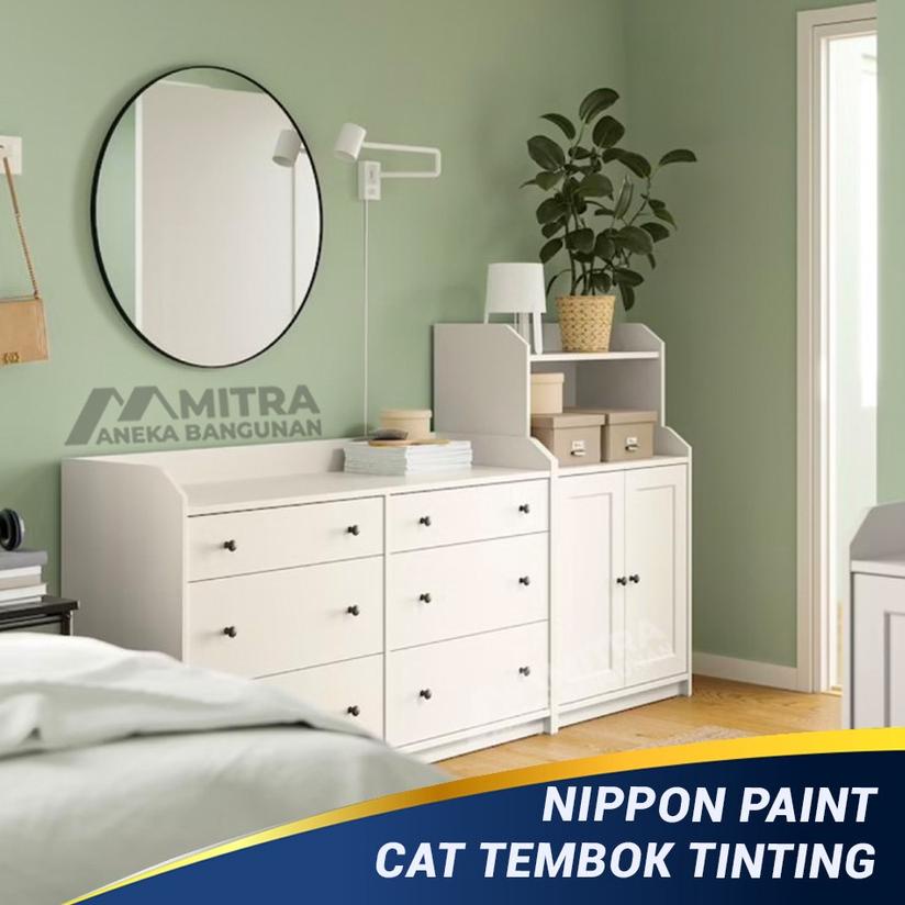 ❋   EKSTERIOR INTERIOR NIPPON PAINT SWEET ESCAPADE NP BGG 1759 T / SAGE GREEN / VINILEX PRO ELASTEX 