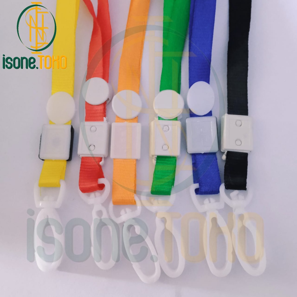 

Tali Gantungan ID Card Ujung Oval Plastik Kualitas Impor Harga Satuan