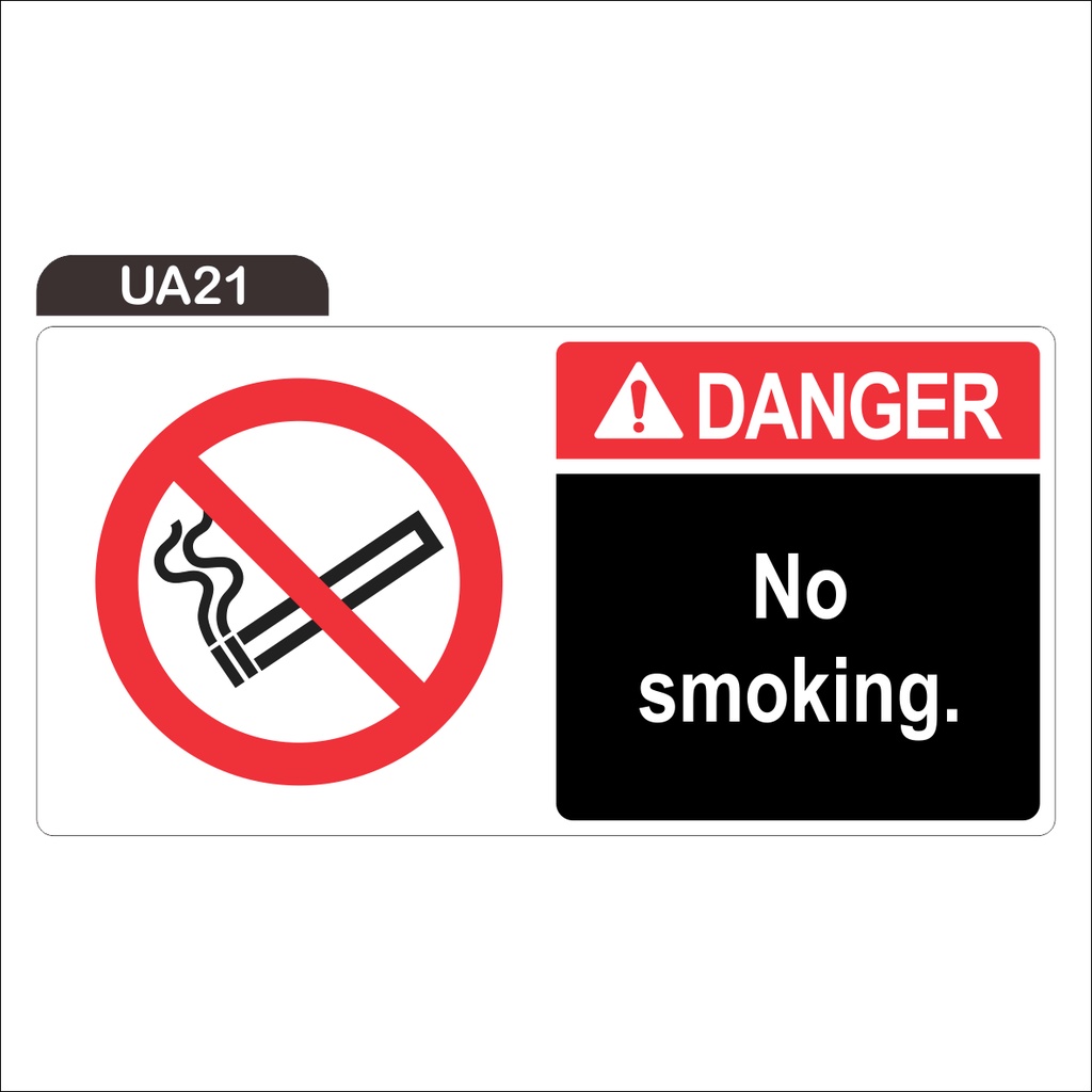 

RAMBU DANGER NO SMOKING