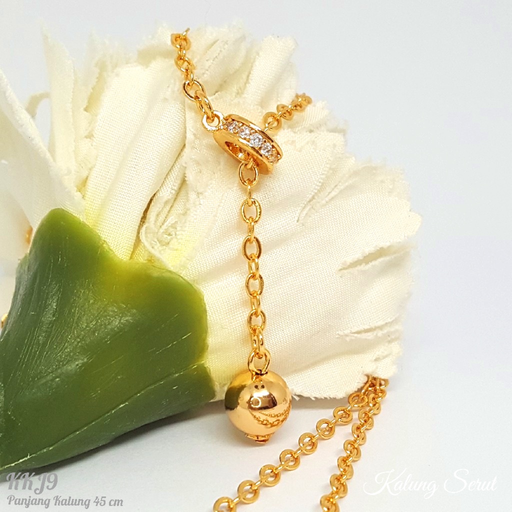 PGX Kalung Wanita Xuping Aksesoris Fashion Perhiasan Lapis Emas Premium - XD138