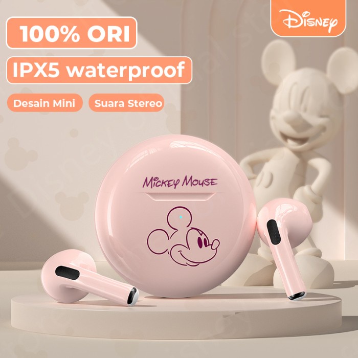 DISNEY PRO6 TWS BLUETOOTH EARPHONES WIRELESS NOISE EARBUDS HEADSET