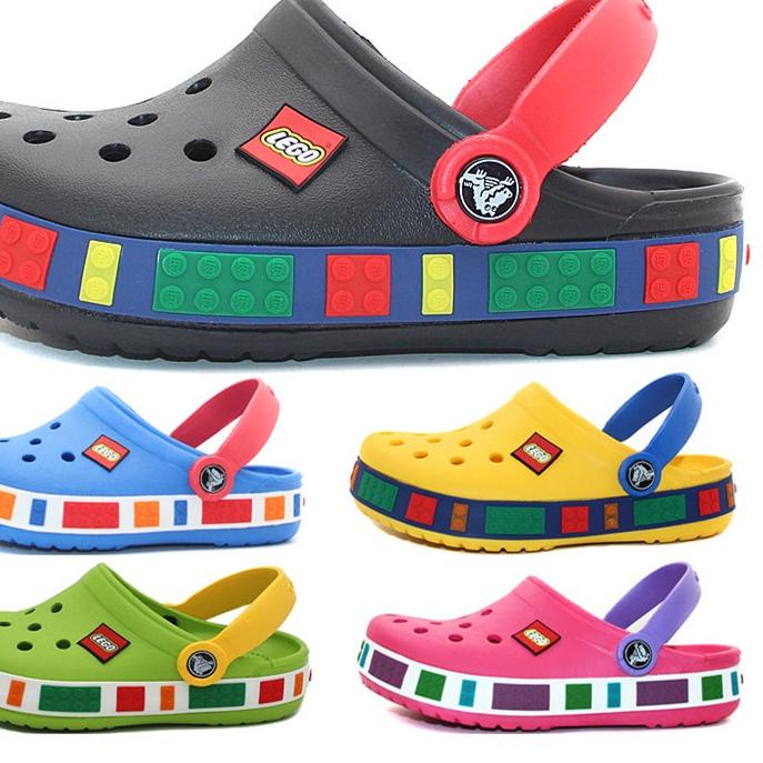 ✿ Crocs / Crocs anak / Crocs Lego / Sandal Crocs / Sandal Anak / Sandal Karet Anak / Crocs Kids Lego