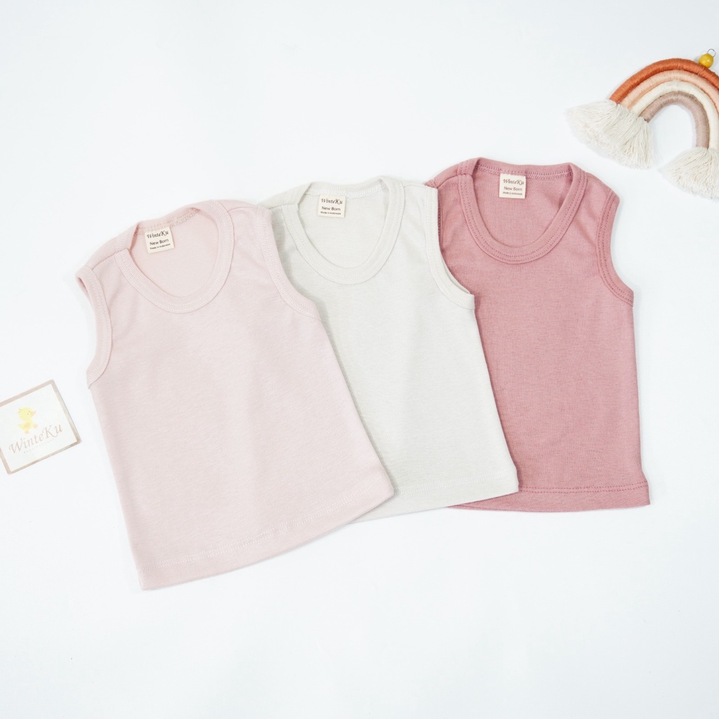 WINTEKU SINGLET LADY Colour-ATASAN SINGLET LADY Colour GIRL POLOS