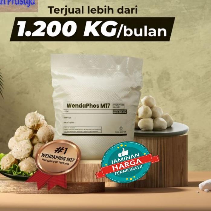 

☋ [0.8Kg / 1Kg] Wendaphos Pengenyal Bakso Sosis Pempek Nuget dll Ω